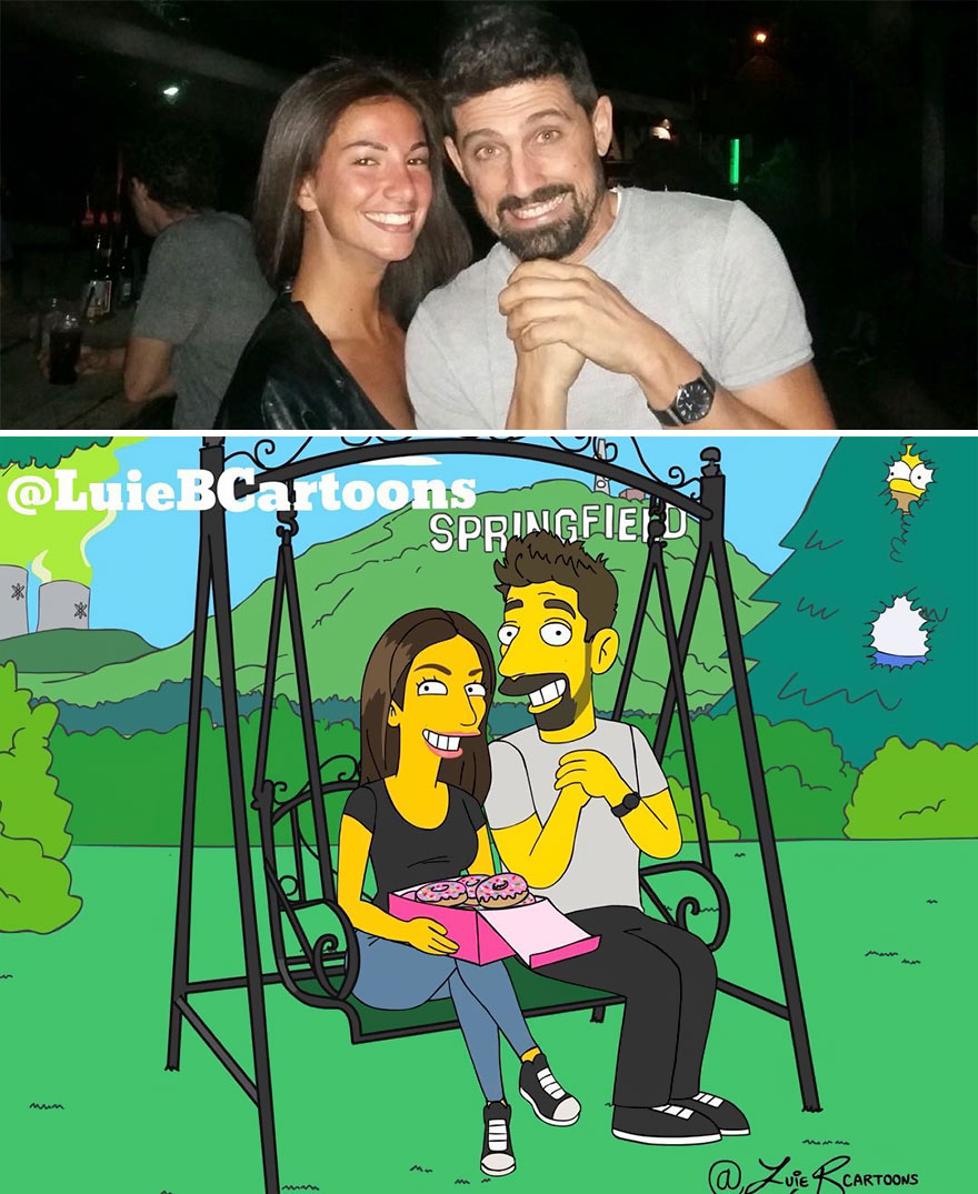 Ordinary People As Simpsons