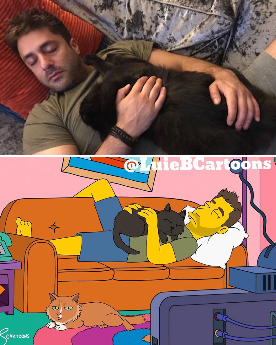 Ordinary People As Simpsons