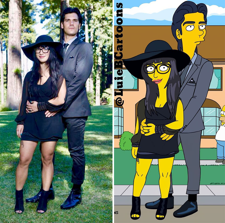 Ordinary People As Simpsons