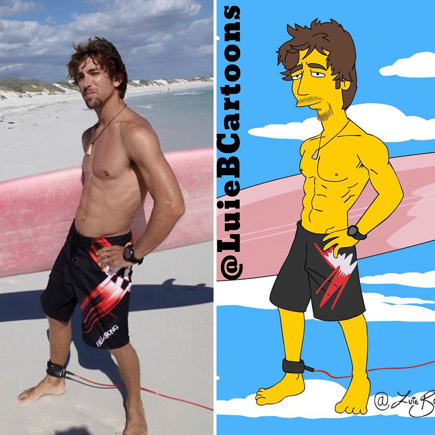 Ordinary People As Simpsons