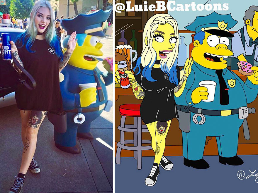 Ordinary People As Simpsons