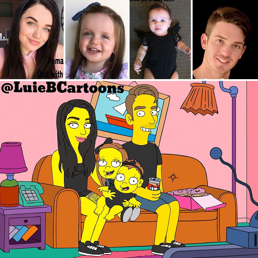 Ordinary People As Simpsons