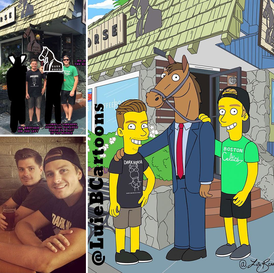Ordinary People As Simpsons