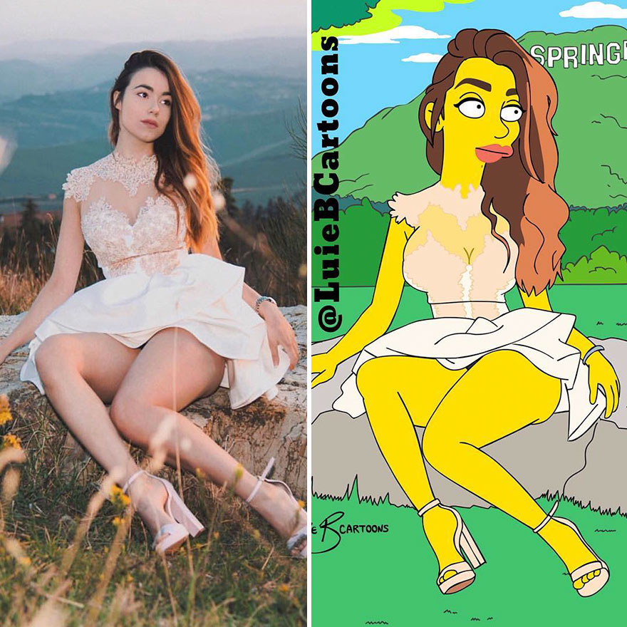 Ordinary People As Simpsons