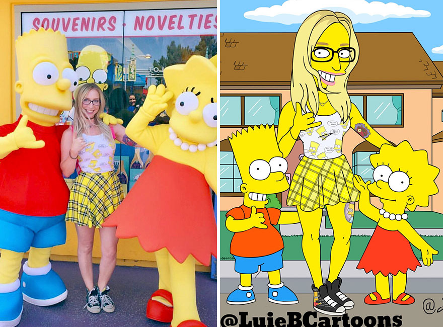 Ordinary People As Simpsons