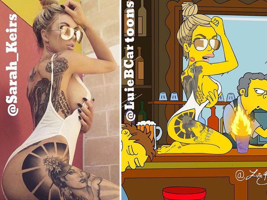 Ordinary People As Simpsons