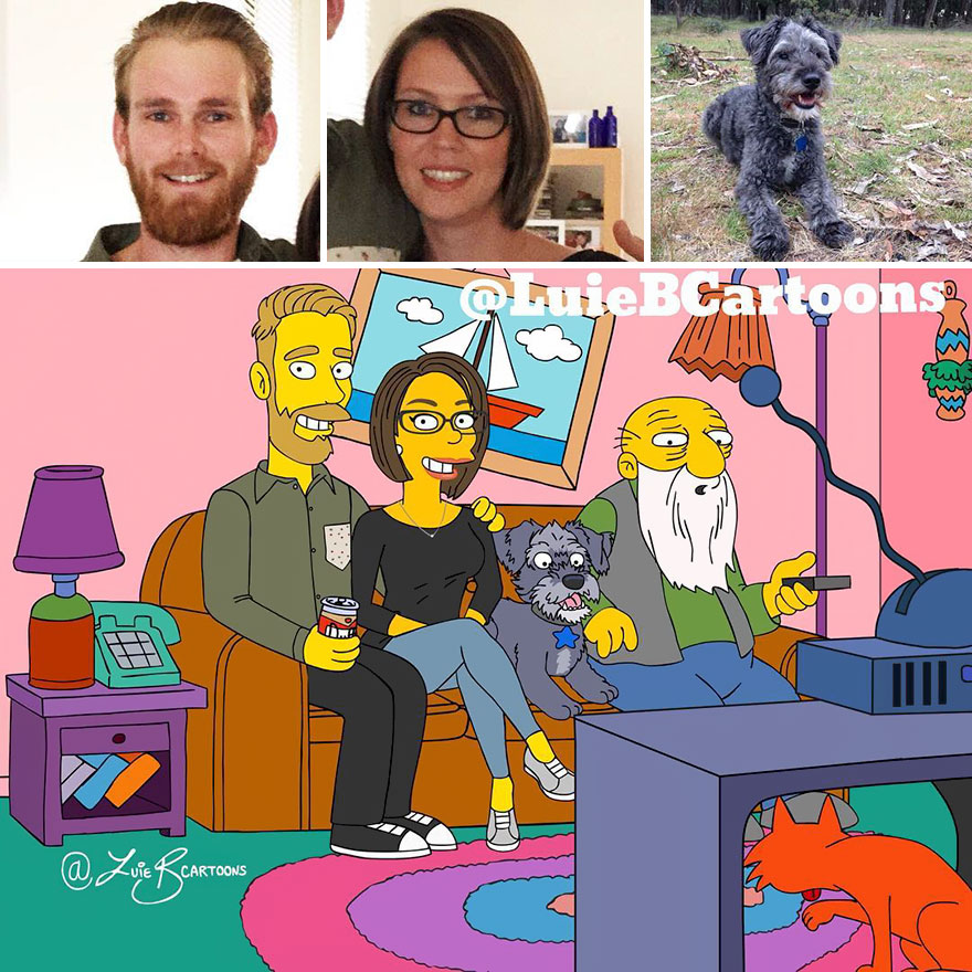 Ordinary People As Simpsons