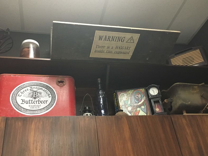 My Coworker And I Turned Boring School Hallways Into Hogwarts