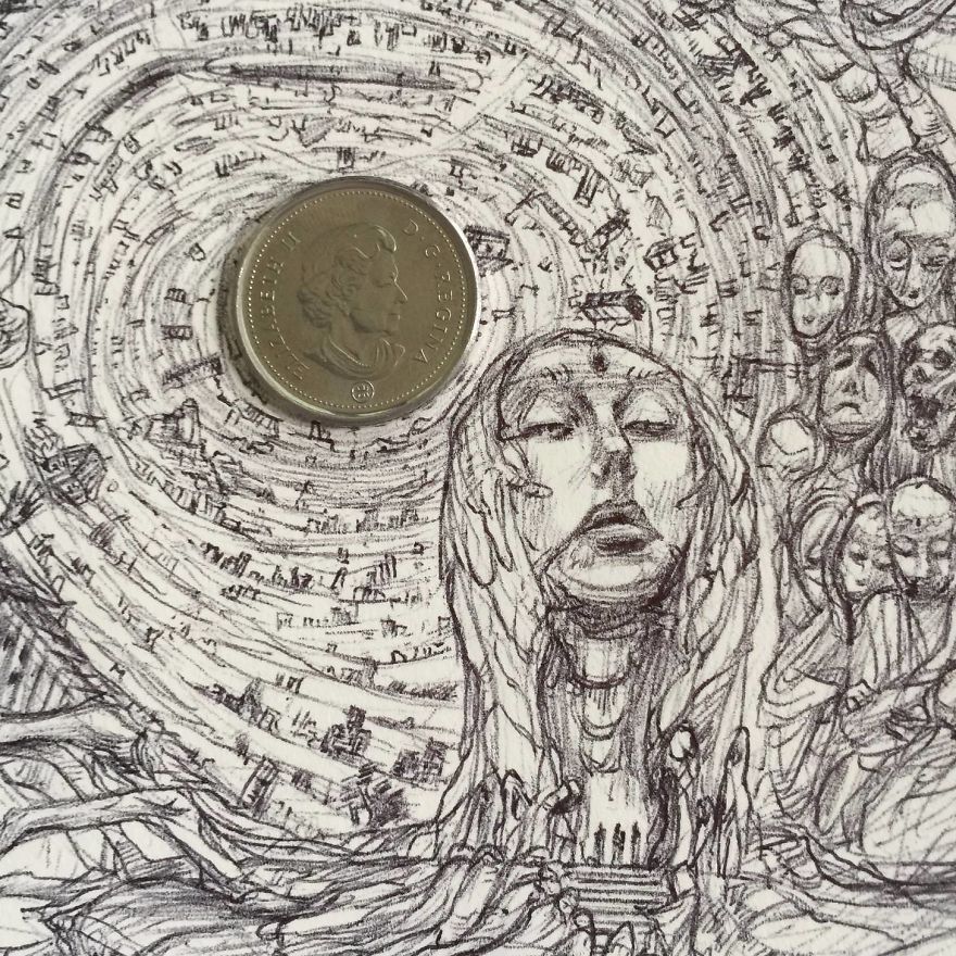 How This Drawing Turned From A Random Scribble To This