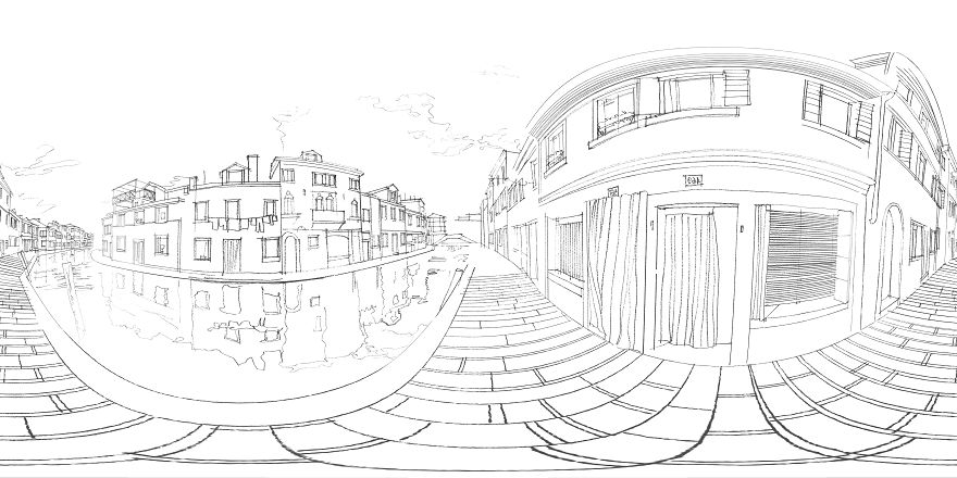 You Can Go Inside My Watercolor Painting Of Burano In Our 360⁰ Vr Animation You Can Go Inside My Watercolor Painting Of Burano In Our 360⁰ Vr Animation