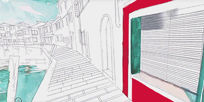 You Can Go Inside My Watercolor Painting Of Burano In Our 360⁰ Vr Animation You Can Go Inside My Watercolor Painting Of Burano In Our 360⁰ Vr Animation