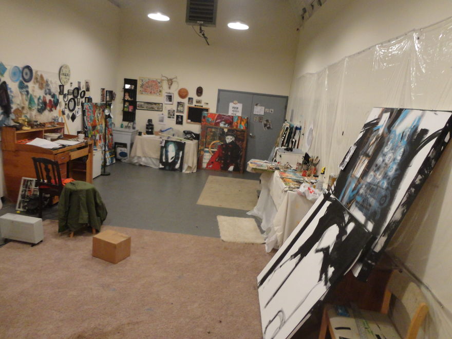Looking Back At My Different Studio Spaces