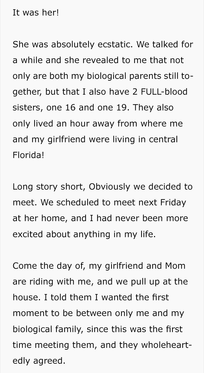 This 26 Y.O Guy Messages His Mother Who Put Him Up For Adoption And Her Response Is Unexpected