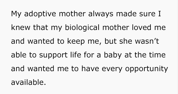 This 26 Y.O Guy Messages His Mother Who Put Him Up For Adoption And Her Response Is Unexpected