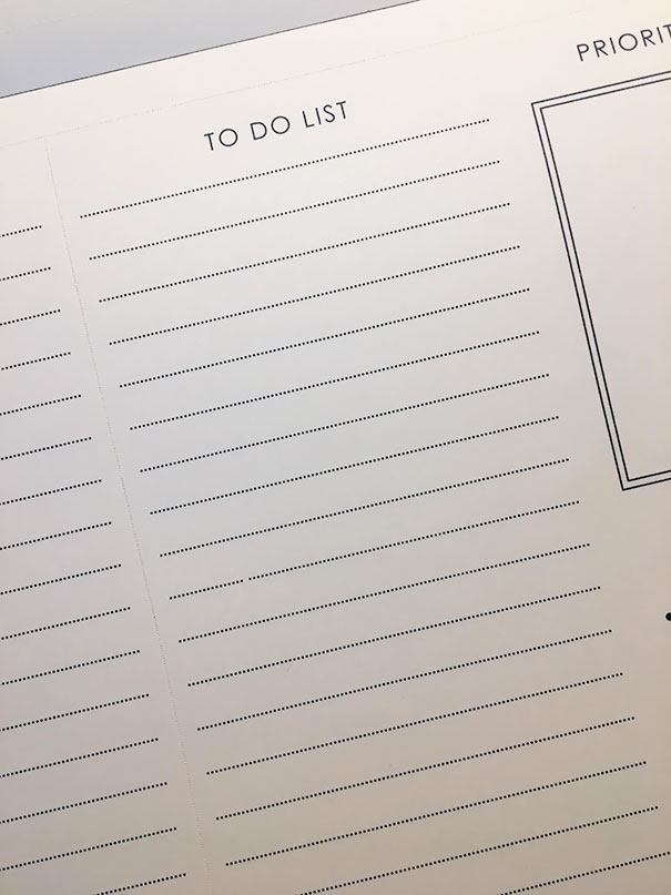 The Missing Dot On My To-Do List