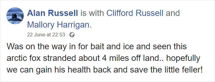 Fishermen Think They Found A Seal Floating On An Iceberg, Then They Take A Closer Look Fishermen Think They Found A Seal Floating On An Iceberg, Then They Take A Closer Look