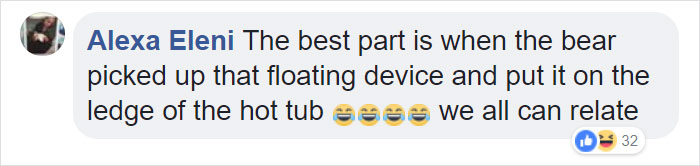 Guy Films Bear Chilling In His Jacuzzi Drinking A Margarita, But It Doesn't End There Guy Films Bear Chilling In His Jacuzzi Drinking A Margarita, But It Doesn't End There