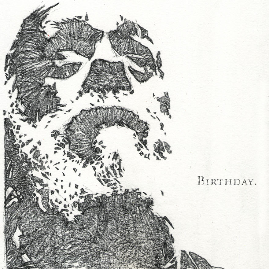 I've Drawn Hundreds Of Portraits Of My Friends For Their Birthdays I've Drawn Hundreds Of Portraits Of My Friends For Their Birthdays