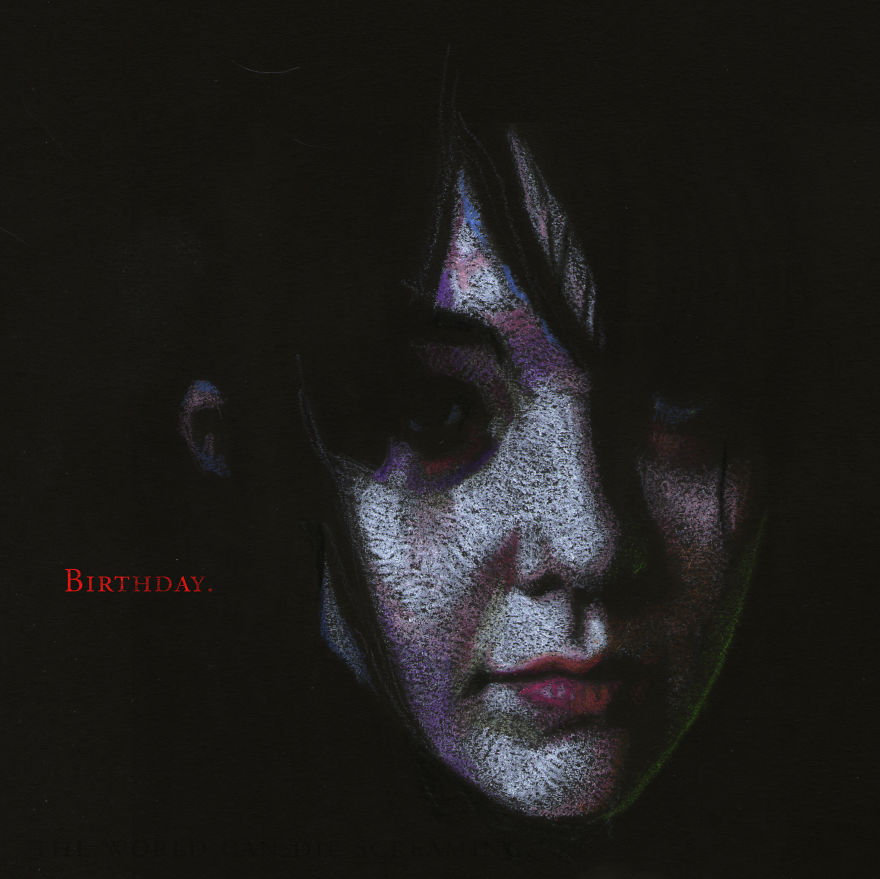 I've Drawn Hundreds Of Portraits Of My Friends For Their Birthdays I've Drawn Hundreds Of Portraits Of My Friends For Their Birthdays