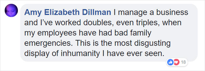 Woman Texts Manager She Can't Make It To Work Cause Her Son Is On Life Support, Her Response Gets Her Fired Woman Texts Manager She Can't Make It To Work Cause Her Son Is On Life Support, Her Response Gets Her Fired