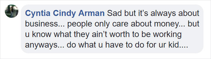 Woman Texts Manager She Can't Make It To Work Cause Her Son Is On Life Support, Her Response Gets Her Fired Woman Texts Manager She Can't Make It To Work Cause Her Son Is On Life Support, Her Response Gets Her Fired