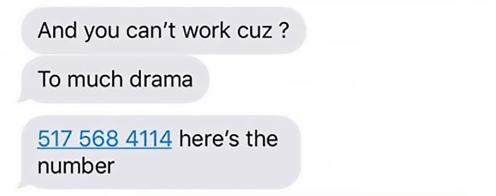 Woman Texts Manager She Can't Make It To Work Cause Her Son Is On Life Support, Her Response Gets Her Fired Woman Texts Manager She Can't Make It To Work Cause Her Son Is On Life Support, Her Response Gets Her Fired