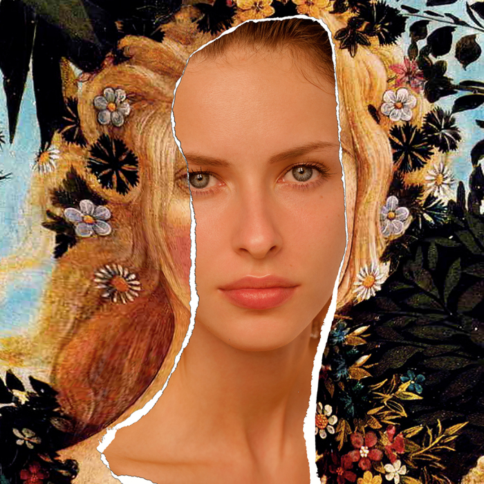 New Renaissance – We Mixed Famous Art Portrait With Photos