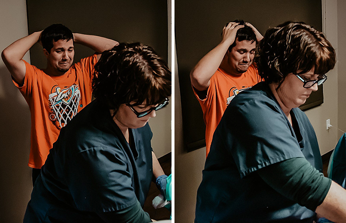 Todos pensaban que este hombre lloraba al ver a su hijo recién nacido, hasta que explicó la verdadera razón