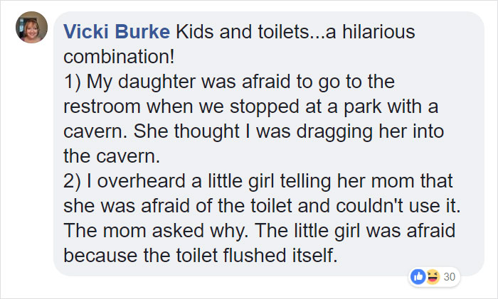 Dad Has Diarrhea In Public Toilet With His 4-Year-Old, Her Reaction Makes Man In Another Stall Cry From Laughter