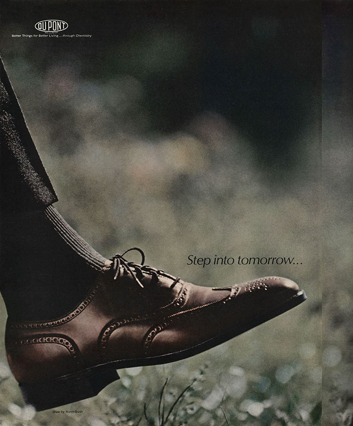 Poster for Corfam, Dupont shoes