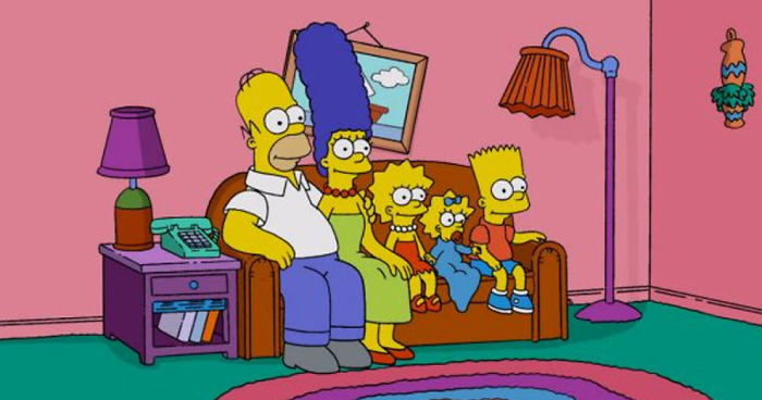 Here’s How The Simpsons Living Room Might Look If They Changed The Style
