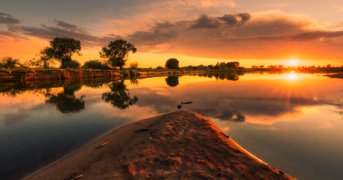 The Beauty Of The Warta River Valley, Poland