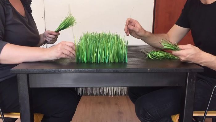 Is It Grass Or Is It Glass? The Making Of A Glass Lawn