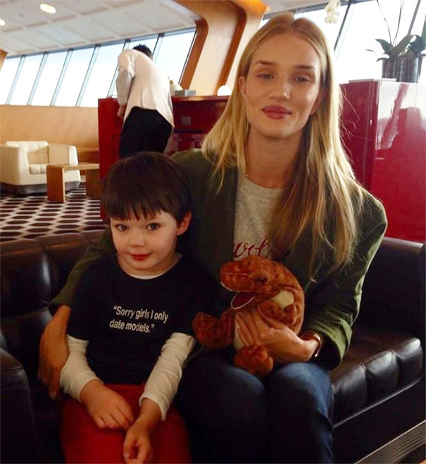 My Cousin Met A Victoria's Secret Model At The Airport. Perfect Day To Be Wearing That Shirt