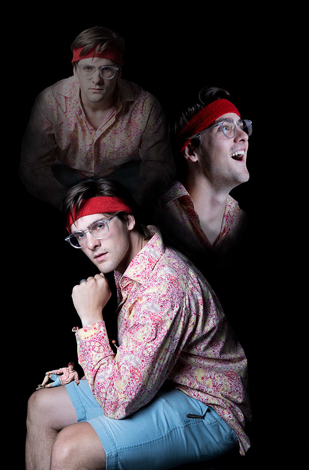 I Won A Bet With The Library At My University Forcing Them To Hang A Portrait Of Me Till I Graduate. Here's The Photo I Submitted