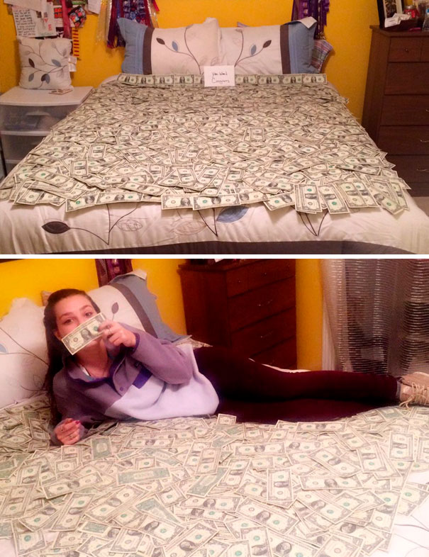 When I Was A Senior In High School I Bet My Mom $1500 I Wouldn't Drink Till I Was 21! I Guess You Could Say I Won The Bet