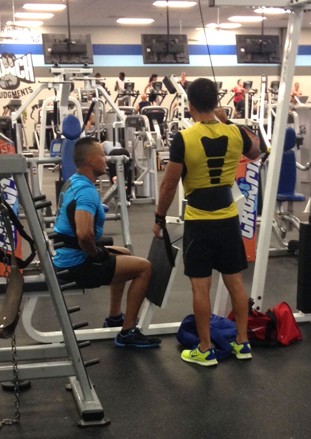 Scorpion And Sub-Zero Were At The Gym Yesterday