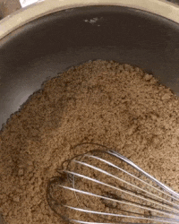 Three Stages Of Making Cookies