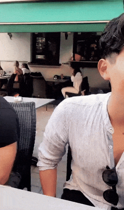 Caught This Guy Staring At Our Food From The Balcony