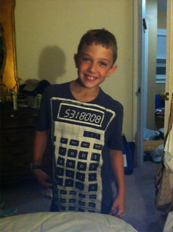 So, My Son Got Some Hand-Me-Downs. Neither My Wife Nor The Person Who Gave Us The Clothes Realized That The Shirt Was Funny