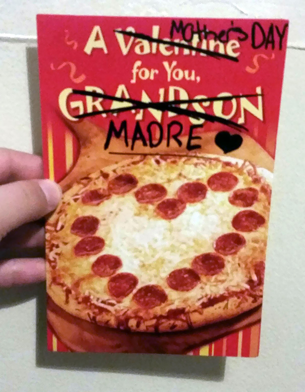 For Mother's Day, My Daughter Is Either Funny Or Lazy