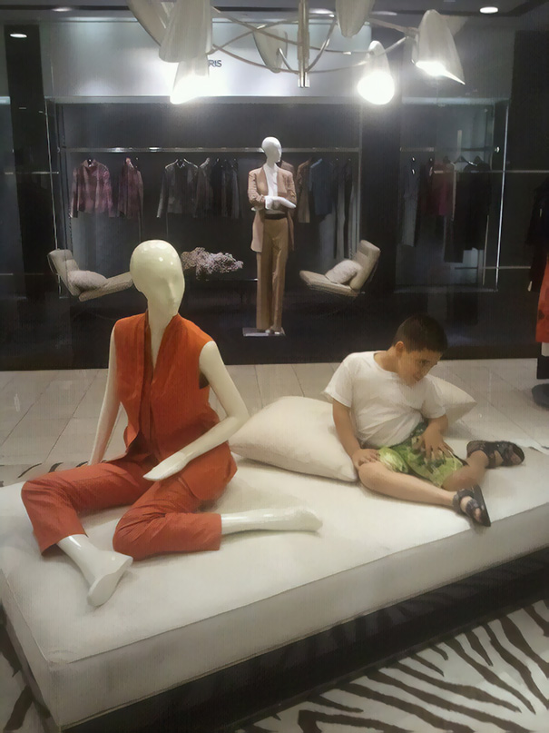 My Nephew At The Mall