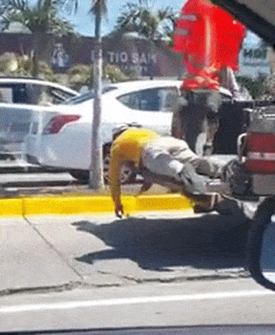 Painting The Sidewalk Mexican Style