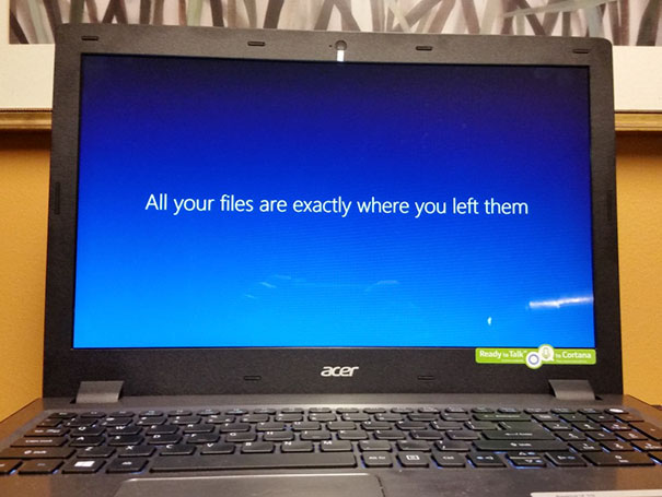 I Feel Like Windows Mistakenly Did Something Horrible To My Files, And Then Managed To Fix Them While In A Panic