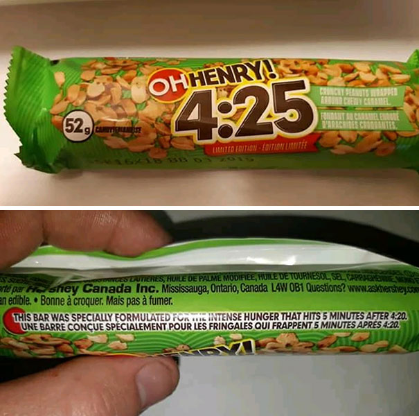 Chocolate Bar Found In Montréal Gas Station
