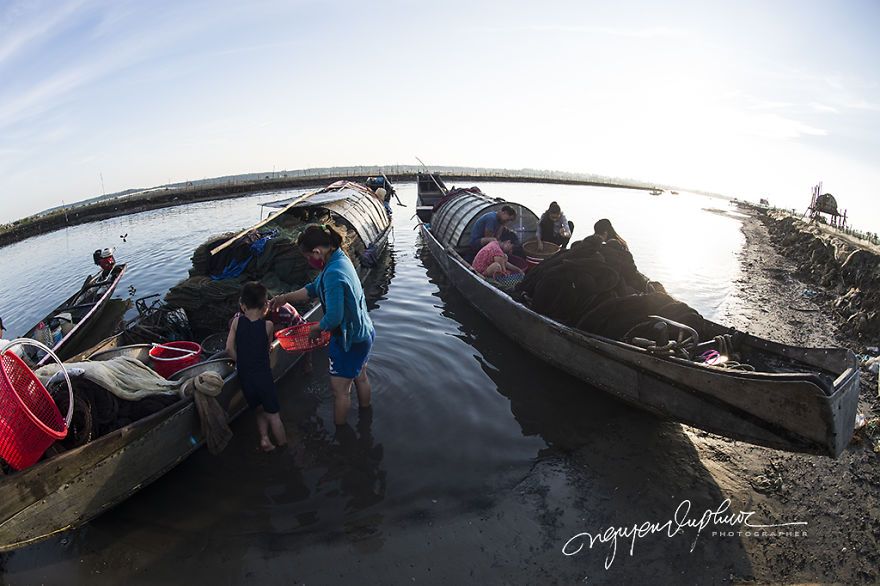 A Peaceful Fishing Village In Hue, Vietnam
