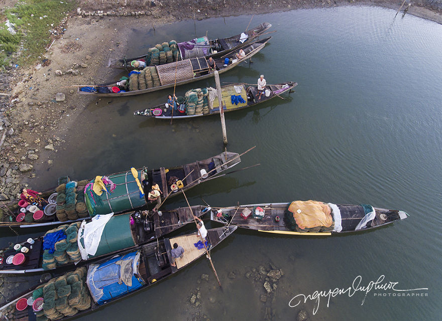 A Peaceful Fishing Village In Hue, Vietnam