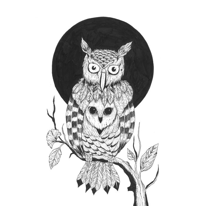 I Expressed My Anxiety And Heartbreak Through Pen Illustrations