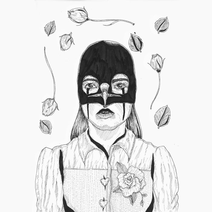 I Expressed My Anxiety And Heartbreak Through Pen Illustrations