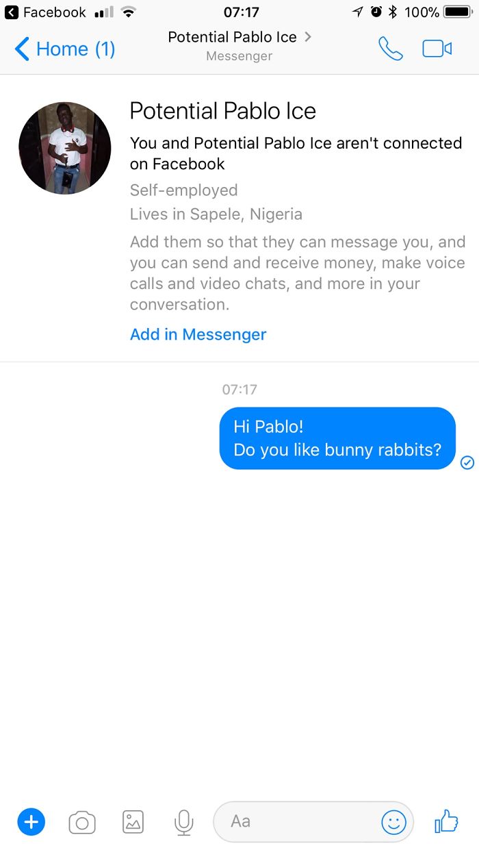 When A Scammer Contacted Me On Facebook And I Had Some Fun 😈 When A Scammer Contacted Me On Facebook And I Had Some Fun 😈